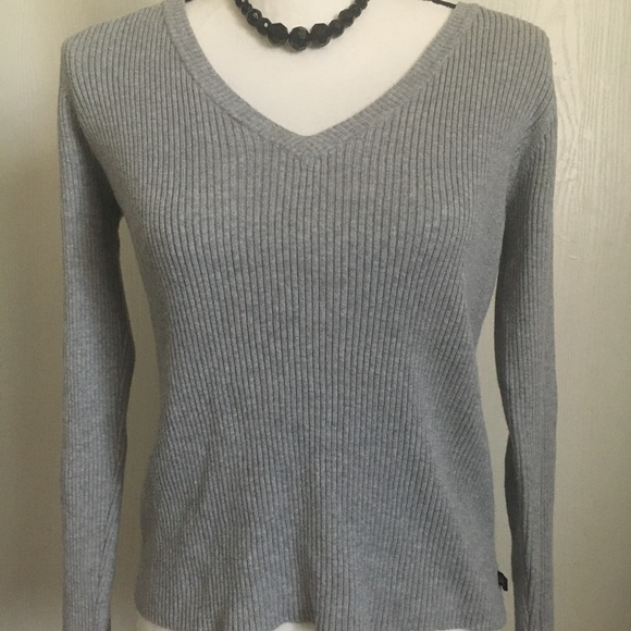 Polo Jeans Company Grey Ribbed Sweater - Picture 2 of 4